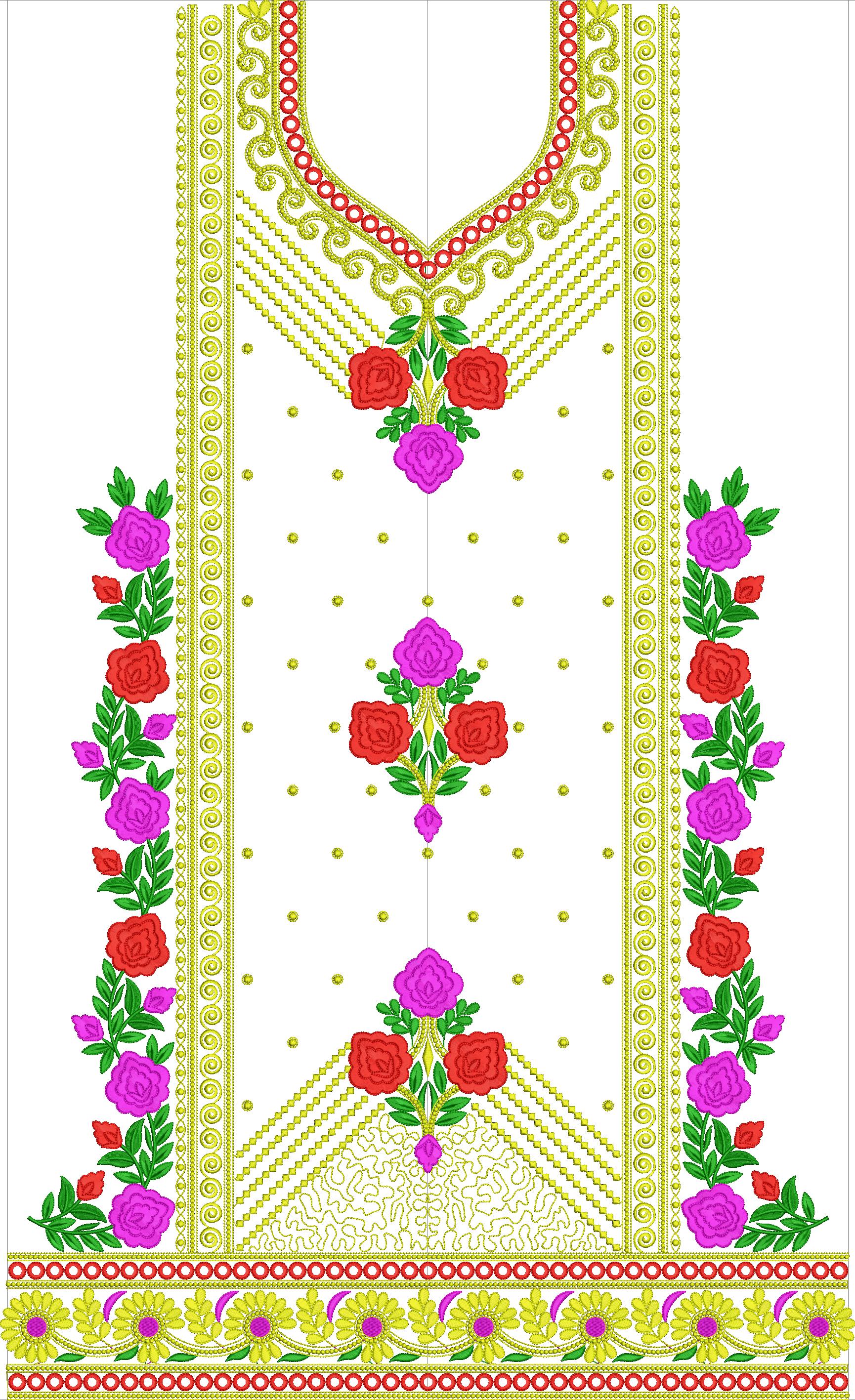 Kurti Designs Woman Indian Embroidery Dress Design Free Suit Design 128 